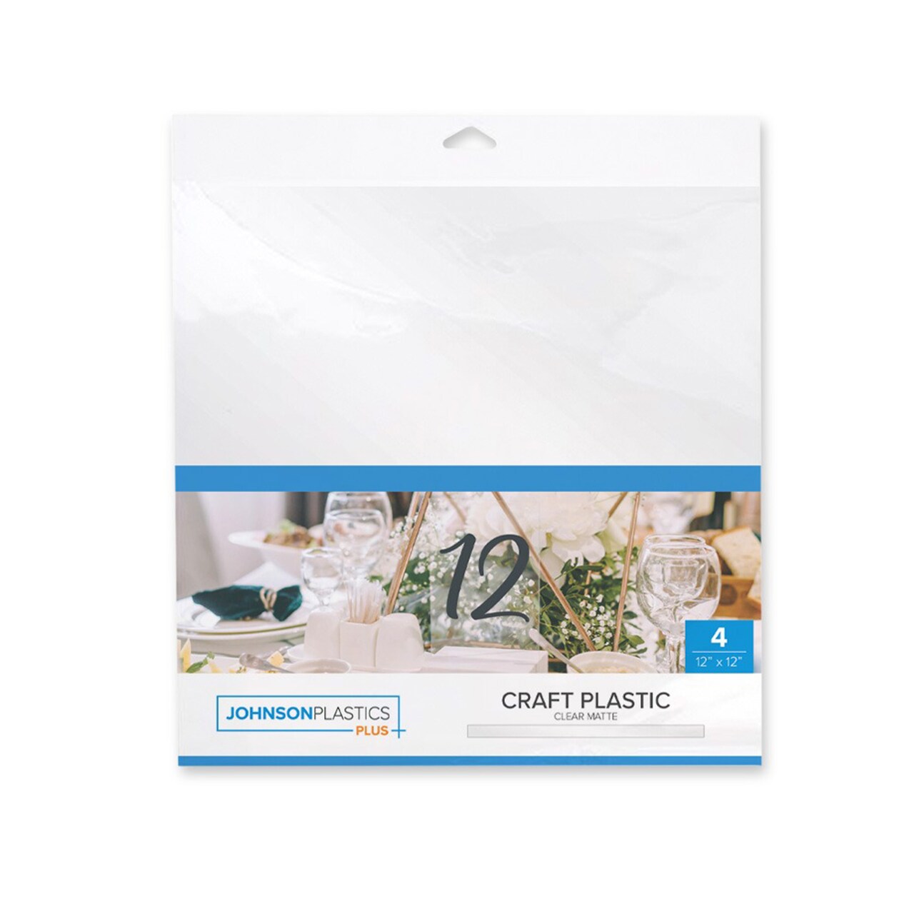 JPPlus Craft Plastic Plastic Craft Sheets for Laser Cutter, & Engraver Use- 4 Pack